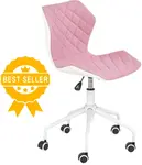 HALMAR Dětská židle MATRIX 3 růžová, pro věk 7–14 let