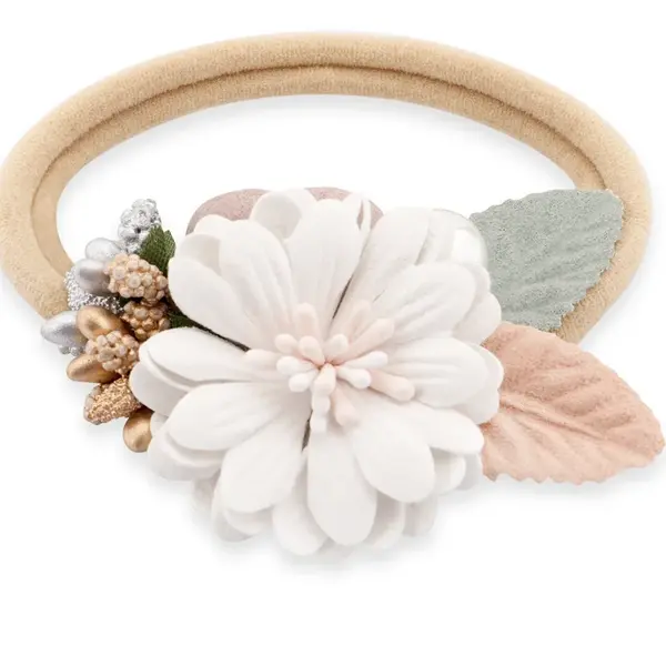 Troli Slušivá gumička do vlasů ve tvaru květin