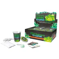 Krystal rostoucí - svítící ve tmě