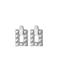 Hot Diamonds Stříbrné náušnice s diamanty a topazy Echo DE717