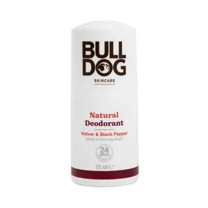 Bulldog Přírodní kuličkový deodorant Vetiver & Black Pepper (Natural Deodorant) 75 ml
