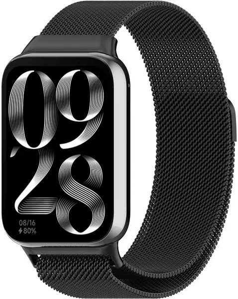 4wrist Milánský tah pro Xiaomi 9 Pro a 8 Pro - Black