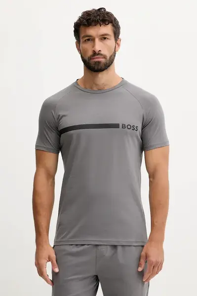 Bavlněné tričko BOSS T-Shirt RN Slim Fit