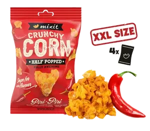 MIXIT Crunchy corn - Peri Peri & Kajenský pepř 175 g