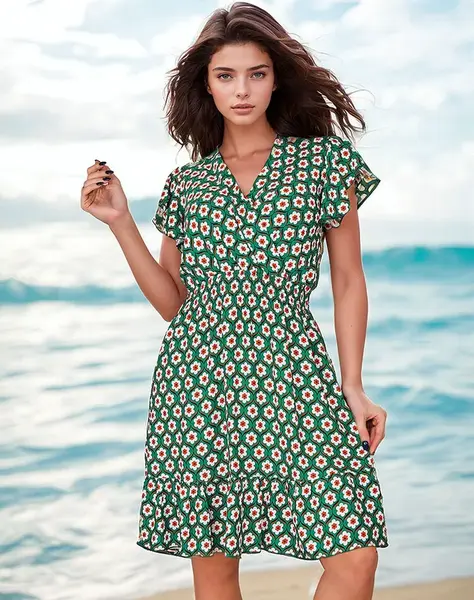 Resti Women's print mini dress