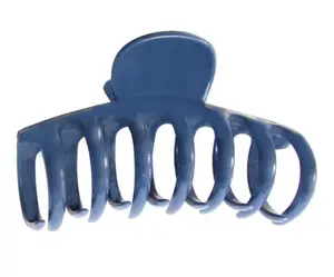 Plastový škripec do vlasov Duko 3622 - 8,5 cm, modrý