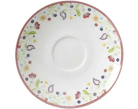 Podšálka Shanti Doppio 16 cm, farebné kvety%