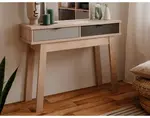 Konzolový/toaletný stolík Epik, dub/šedý%