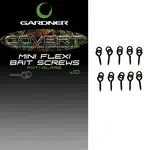 Gardner kolíček s krúžkom flexi bait screws 10 ks-mini