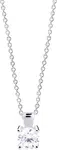 Cutie Jewellery Nežný prívesok z bieleho zlata s čírym zirkónom Z8010-40-10-X-2