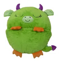 Happy Nappers Spacáčik Zaspávačik Zelený dráčik Duncan 135 cm