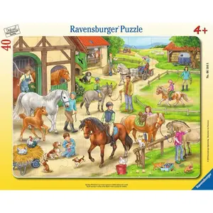 Ravensburger Puzzle Na konské farme 40 dielikov