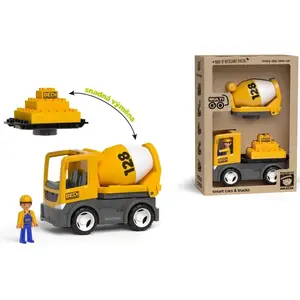 Eco MultiGO Build 2+1 Igráček stavbár, domiešavač, doska