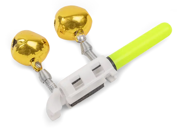 Zebco svetlo na špičku prútu s dvojitou roľničkou trophy battery bell light green 1,5-4 mm