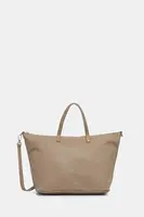 Kožená kabelka Answear Lab modrá barva