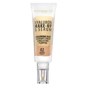 Dermacol Hyaluron Make-up & Serum make-up s kyselinou hyaluronovou 02 Nude 25 g