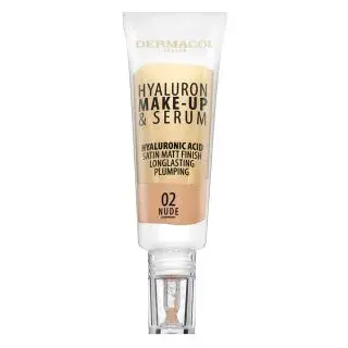 Dermacol Hyaluron Make-up & Serum make-up s kyselinou hyaluronovou 02 Nude 25 g