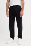 Tepláky Armani Exchange pánské, tmavomodrá barva, s potiskem, XM000978 AF10818