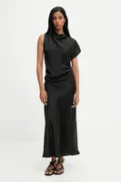 Šaty Answear.LAB černá barva, maxi