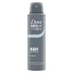 Dove Antiperspirant ve spreji Men Care Clean (Anti-Perspirant) 150 ml