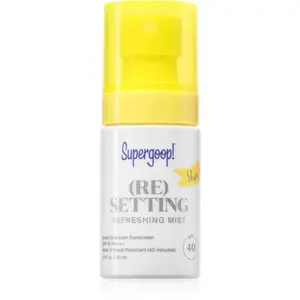 Supergoop! (Re)setting osvěžující sprej SPF 40 30 ml