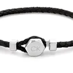Calvin Klein Elegantní kožený náramek Latch 35000260