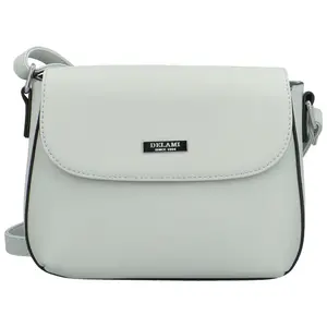 Dámská crossbody kabelka světle šedá - Delami Little Mia