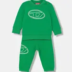 Bavlněná tepláková souprava pro miminka Diesel STIMOTYB-SET OVERALLS