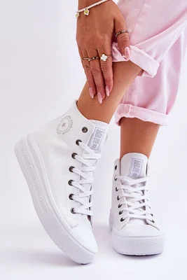 BIG STAR SHOES Dámské vysoké tenisky Big Star