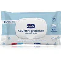 Chicco Perfumed Wipes 0m+ vlhčené ubrousky pro děti s lehkou parfemací 72 ks