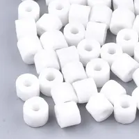 Opaque Glass Bugle Beads