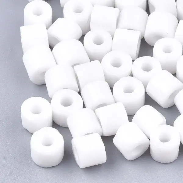 Opaque Glass Bugle Beads