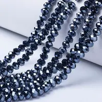 Electroplate Glass Beads Strands