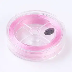 Flat Elastic Crystal String