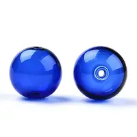 Transparent Blow High Borosilicate Glass Globe Beads