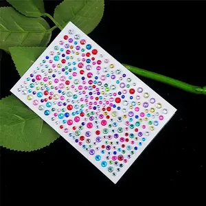 Self Adhesive Acrylic Rhinestone Stickers