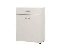 Široká předsíňová komoda aimee - kašmír, černá