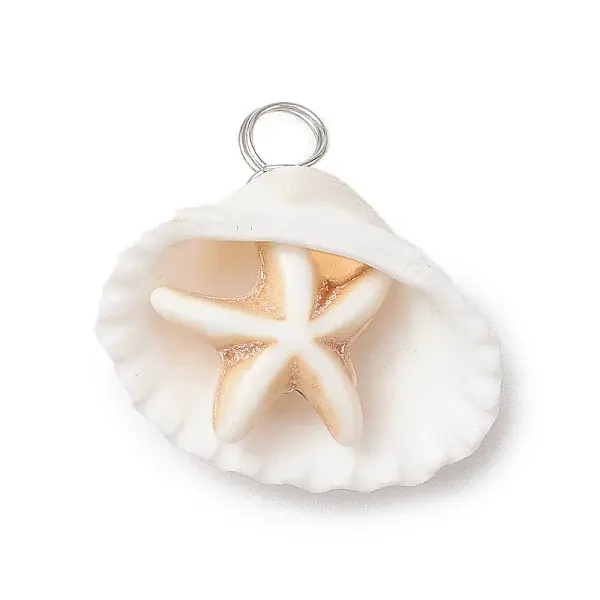 Summer Beach Natural Shell Pendants