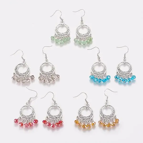Tibetan Style Chandelier Earrings