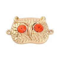 Alloy Owl Connector Links Charms