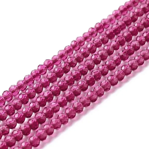 Transparent Glass Beads Strands