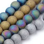 Electroplate Glass Bead Strands