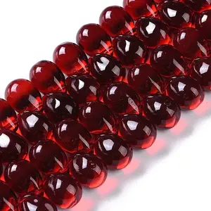Electroplate Glass Beads Strands