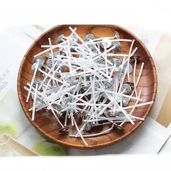 Pre-Waxed Cotton Core Wicks