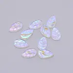 Handmade Luminous Top Drilled Gold Sand Lampwork Beads