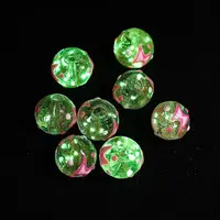 Luminous Handmade Enamel Gold Sand Glass Beads Strands