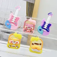 PVC Plastic Guitar Pendants
