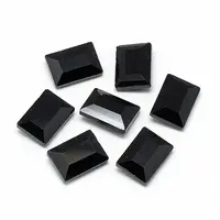 Pointed Back Glass Rhinestone Cabochons