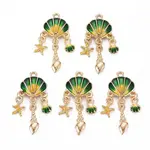 Alloy Enamel Pendants