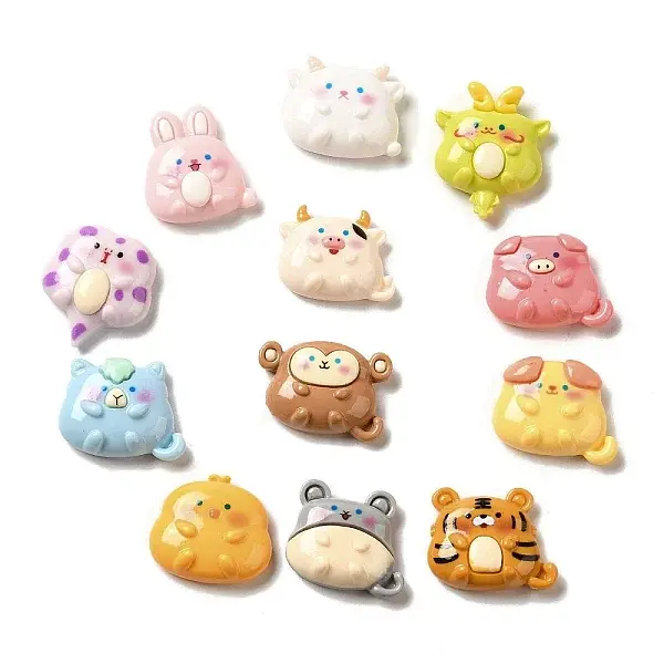 Opaque Resin Decoden Cabochons